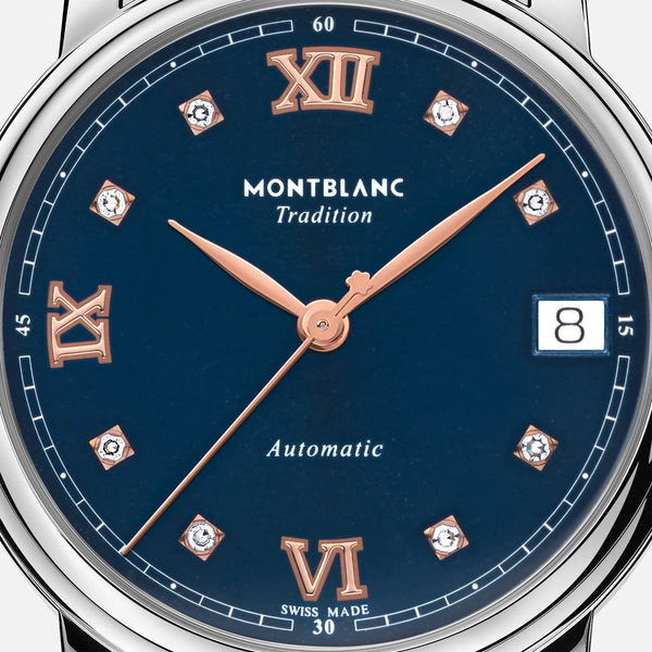 MontBlanc Tradition 萬寶龍傳統系列日期自動腕錶 32mm 129643