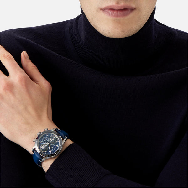 MontBlanc 萬寶龍1858 Geosphere 世界時區計時碼錶 0 Oxygen零氧限量版290枚 44mm 129624