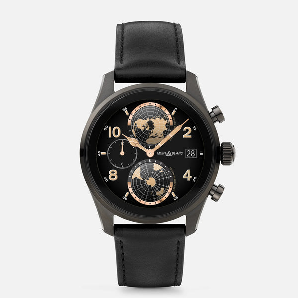 MontBlanc 萬寶龍 Summit 3 系列智能腕錶 - 黑色鈦金屬 129267