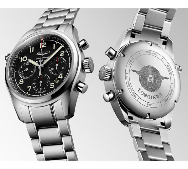 LONGINES Spirit 浪琴先行者系列 計時碼表 L38204536 42mm