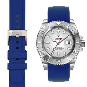 EVEREST錶帶 ROLEX YACHT-MASTER 126622 126621 116622 116621 膠帶穿扣